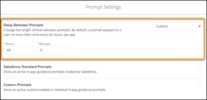 Prompt Settings Spring 20